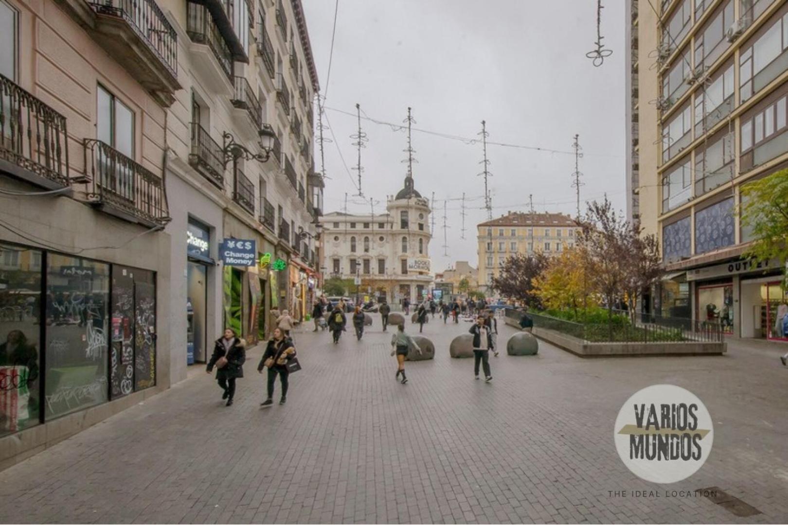 Fashion Design Loft En Calle Carretas-Sol Para 4Pax Madrid Exterior photo